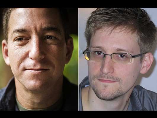 Glenn Greenwald and Edward Snowden