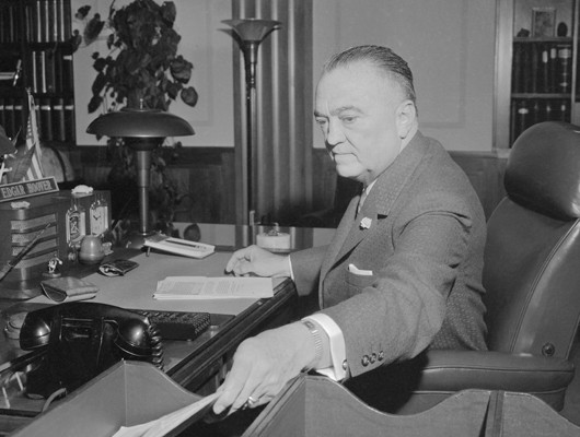 Former FBI Director J. Edgar Hoover