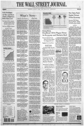 newspaper reprint