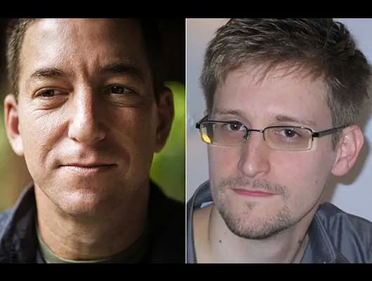 Glenn Greenwald and Edward Snowden