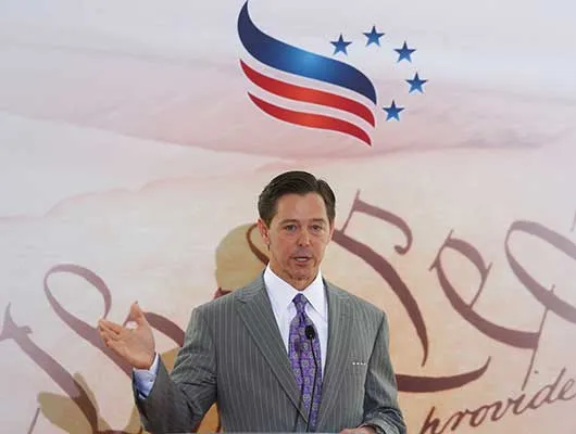 Photo of Ralph Reed, a leader of the religious right