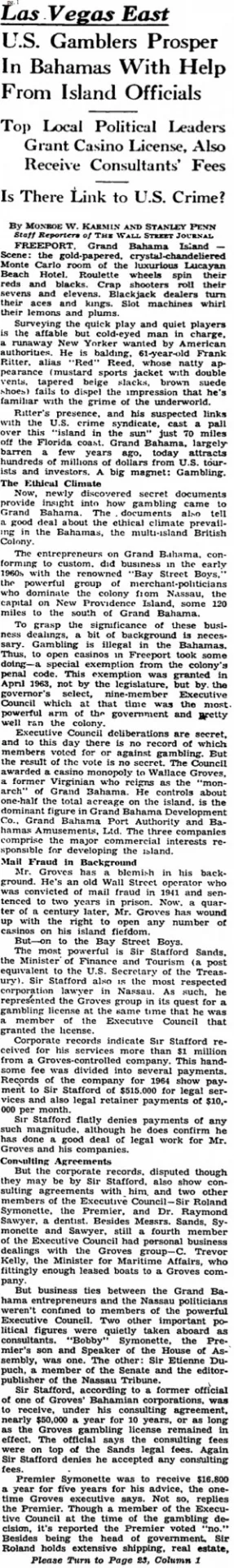 newspaper reprint