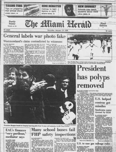 newspaper reprint
