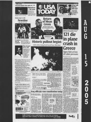 USA Today cover