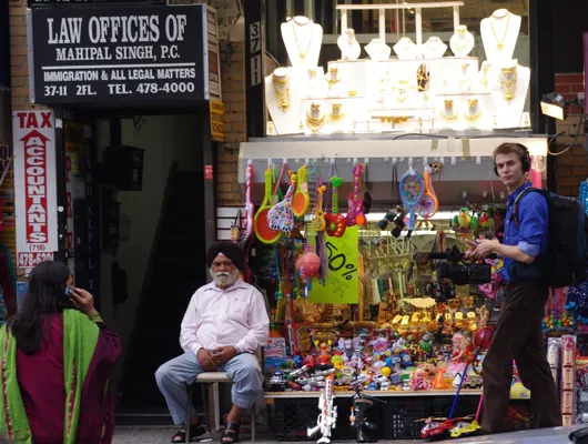 street scene in Chinatown district of San Francisco