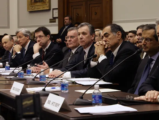 Bank executives face Congress