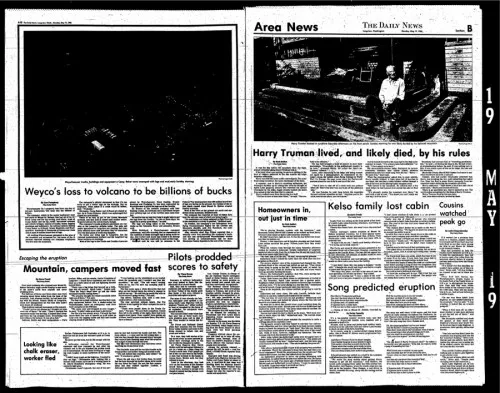 newspaper reprint